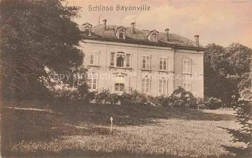 AK / Ansichtskarte  Bayonville Vouziers 08 Ardennes Schloss Bayonville