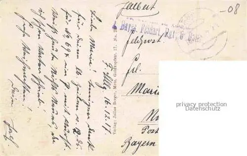 AK / Ansichtskarte  Bayonville Vouziers 08 Ardennes Schloss Bayonville