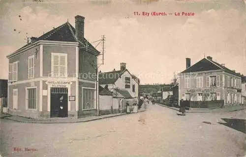 AK / Ansichtskarte  Ezy-sur-Eure Evreux 27 Eure La Poste