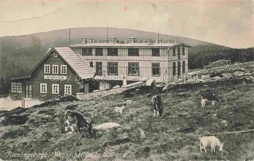 AK / Ansichtskarte  Wossecker-Baude Wosseckerbaude 1250m Riesengebirge PL Bergbaude