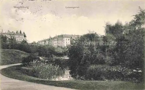 AK / Ansichtskarte  MAGDEBURG Luisengarten