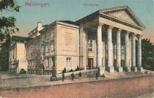 AK / Ansichtskarte  Meiningen Thueringen Theater