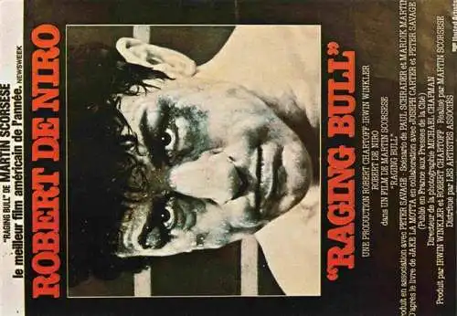 AK / Ansichtskarte  Kino Film Cinema Cine Robert de Niro Raging Bull