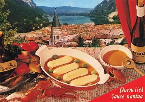 AK / Ansichtskarte  Rezept Recette-- Quenelles sauce nantua