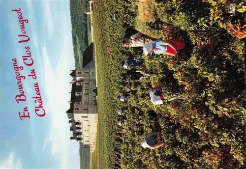 AK / Ansichtskarte  Wein Wine Vin Vino-- Bourgogne Chateau du Clos Vougeot