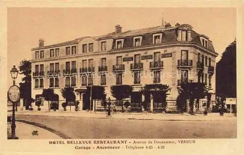 AK / Ansichtskarte  VERDUN  55 Meuse Hotel Bellevue Restaurant Garace Ascenseur