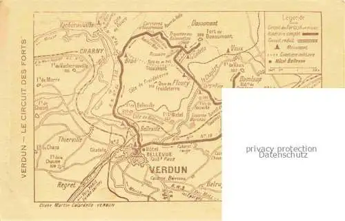 AK / Ansichtskarte  VERDUN  55 Meuse Hotel Bellevue Restaurant Garace Ascenseur