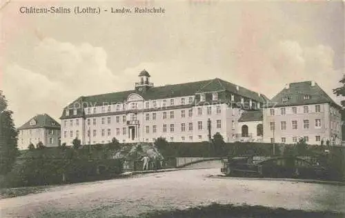 AK / Ansichtskarte  Chateau-Salins 57 Moselle Landw Realschule