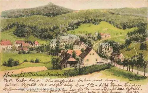 AK / Ansichtskarte  Hohwald Bad Selestat-Erstein 67 Bas-Rhin Panorama