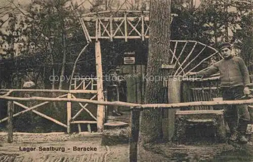 AK / Ansichtskarte  VERDUN  55 Meuse Lager Saalburg Baracke