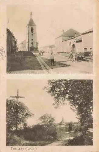 AK / Ansichtskarte  Foulcrey Sarrebourg 57 Moselle Kirche Panorama