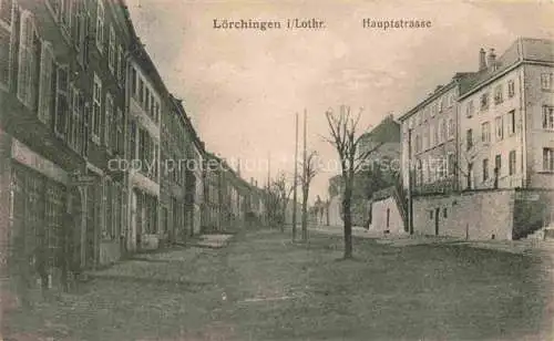 AK / Ansichtskarte  Loerchingen Lothringen Lorquin Sarrebourg 57 Moselle Hauptstrasse