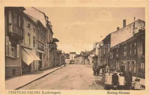 AK / Ansichtskarte  Chateau-Salins 57 Moselle Solvay Strasse