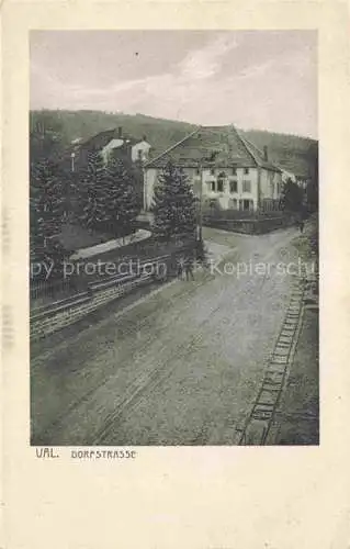 AK / Ansichtskarte  VAL  Chateau-de 15 Cantal Dorfstrasse