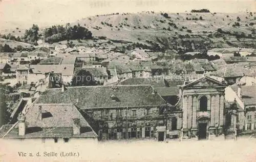 AK / Ansichtskarte  Vic Seille Vic-sur-Seille 57 Moselle Panorama