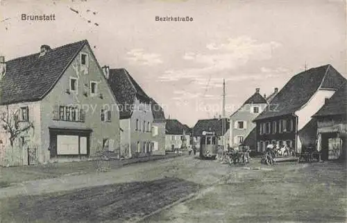 AK / Ansichtskarte  Brunstatt Mulhouse 68 Haut-Rhin Bezirkstrasse