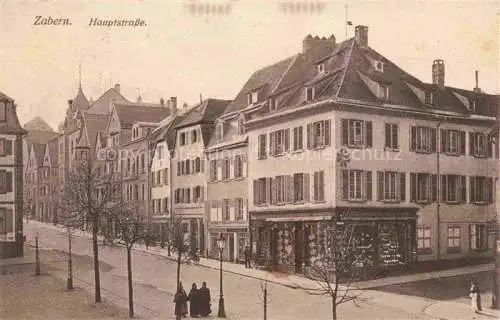 AK / Ansichtskarte  Zabern Saverne Alsace 67 Bas-Rhin Hauptstrasse