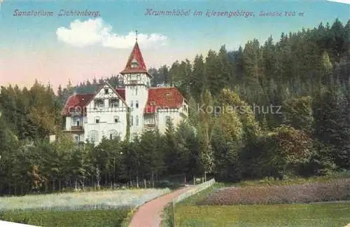 AK / Ansichtskarte  Krummhuebel Karpacz Riesengebirge PL Sanatorium Lichtenberg