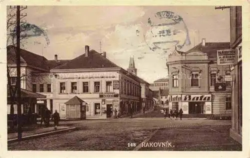 AK / Ansichtskarte  Rakovnik Rakovnick Rakonitz CZ Stadtplatz