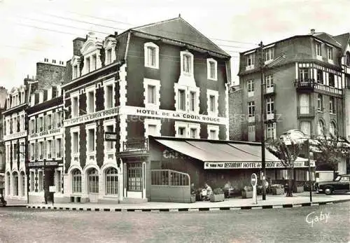 AK / Ansichtskarte  Saint-Brieuc Saint-Brieux 22 Cotes-d Armor Hotel de la Croix Rouge