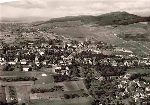 AK / Ansichtskarte  Kirchhofen Ehrenkirchen Breisgau BW Fliegeraufnahme