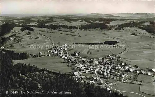 AK / Ansichtskarte  Le Noirmont Franches-Montagnes JU Vue aerienne