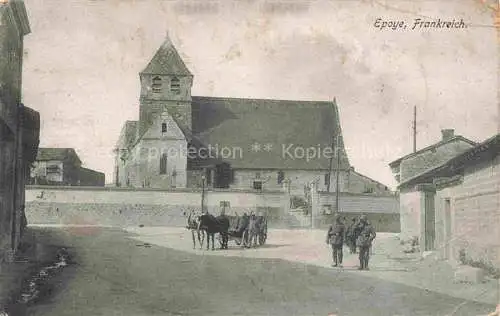 AK / Ansichtskarte  Epoye REIMS 51 Marne Kirche