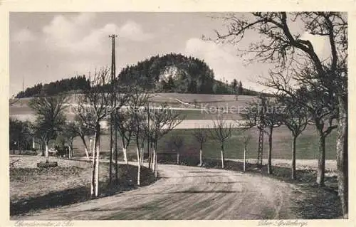 AK / Ansichtskarte  Oberoderwitz Goerlitz Sachsen Blick zum Spitzberg Kupfertiefdruck