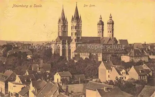 AK / Ansichtskarte  Naumburg  Saale Blick zum Dom