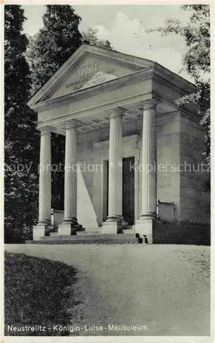 AK / Ansichtskarte  Neustrelitz Koenigin-Luise-Mausoleum