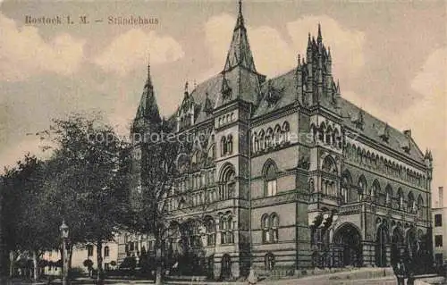 AK / Ansichtskarte  ROSTOCK Staendehaus