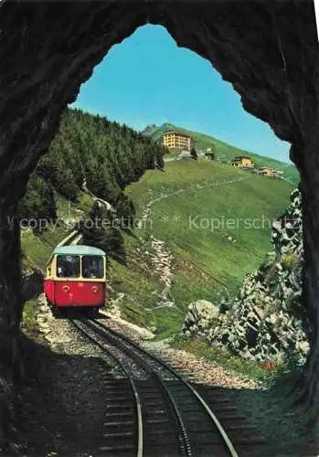 AK / Ansichtskarte  Zahnradbahn Standseilbahn Furniculaire Rack Railway-- Monte Generoso 