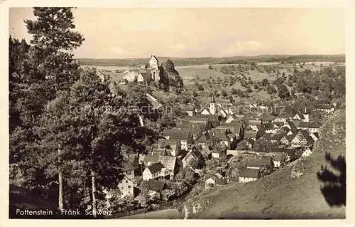 AK / Ansichtskarte  Pottenstein Oberfranken Panorama