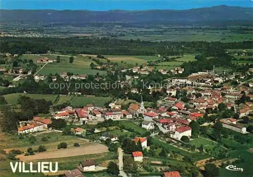 AK / Ansichtskarte  Villieu-Loyes-Mollon 01 Ain Vue générale aérienne