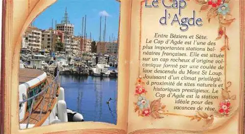 AK / Ansichtskarte  Cap-d Agde Yachthafen