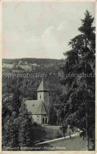 AK / Ansichtskarte  Woelfelsgrund Urnitztal Glatz PL Evangelische Kirche