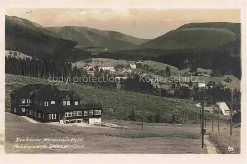 AK / Ansichtskarte  Spindleruv Mlyn Spindelmuehle Riesengebirge CZ Panorama Friedrichstal