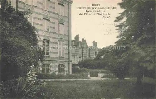 AK / Ansichtskarte  Fontenay-aux-Roses 92 Hauts-de-Seine Les Jardins de l'Ecole Normale