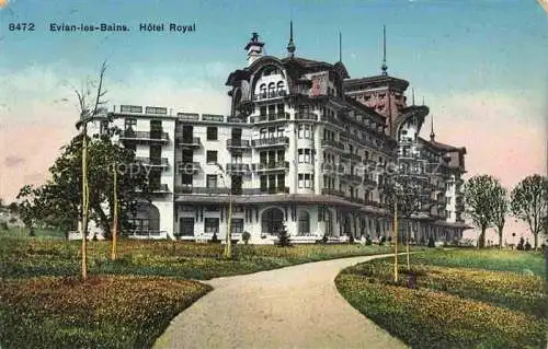 AK / Ansichtskarte  Evian-les-Bains 74 Haute-Savoie Hotel Royal