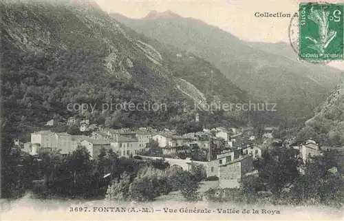 AK / Ansichtskarte  Fontan NICE 06 Alpes-Maritimes Vue generale Vallee de la Roya