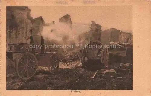 AK / Ansichtskarte  Flabas VERDUN 55 Meuse Zerstoertes Dorf in WK1