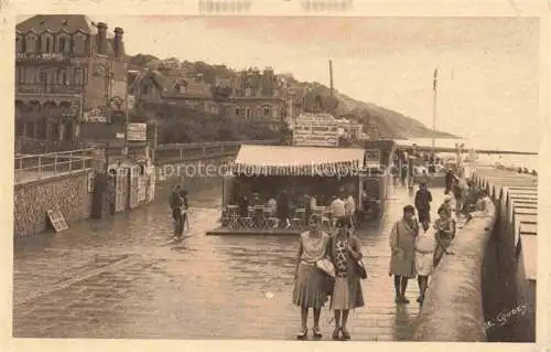 AK / Ansichtskarte  Villers -sur-Mer Lisieux 14 Calvados Les Bains et la Vieille Digue