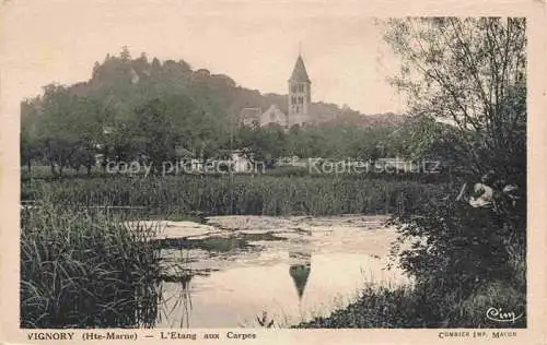 AK / Ansichtskarte  Vignory Chaumont 52 Haute-Marne Etang aux Carpes