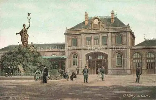 AK / Ansichtskarte  VICHY 03 Allier La Gare