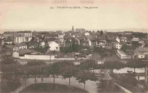 AK / Ansichtskarte  Thonon-les-Bains 74 Haute-Savoie Vue generale