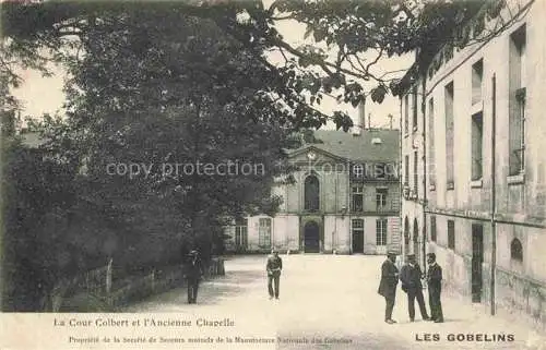 AK / Ansichtskarte  PARIS 75 La Cour Colbert et l'Ancienne Chapelle Les Gobelins