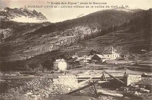 AK / Ansichtskarte  Queyras La Monta 05 Hautes-Alpes L'Echalp dernier village de la vallee du Guil