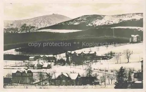 AK / Ansichtskarte  Brueckenberg Krummhuebel Riesengebirge PL Winterpanorama