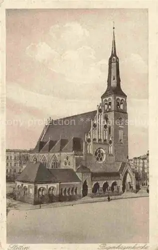 AK / Ansichtskarte  Stettin SZCZECIN Pommern PL Bugenhagenkirche