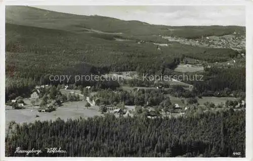 AK / Ansichtskarte  Wolfshau Riesengebirge PL Panorama Blick nach dem Brueckenberg